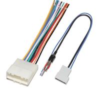 NuIth Radio Wiring Harness Connector Replacement for Nissan 2007-2019,Infiniti 2008-2013,Subaru 2008-2013 with Antenna Adapter Plug Aftermarket CD Player Stereo Receiver Wire Adaptor