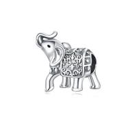 NUJIFFY Abalorio de plata de ley 925 para pulseras, collares, pasaporte de avión, dije de libro de pasaporte de la Virgen María, joyería de regalo para mujer, As show, Plata Cobre, No es una piedra