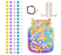 Nujvnuj Vaso de recompensa para niños Vidrio de recompensa para el buen comportamiento de los niños Vidrio de recompensa magnético para actitud positiva Vidrio de recompensa inspirador de estrellas de