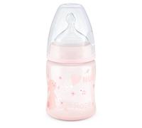NUK 10215237 Baby First Choice Plus Baby Botella, kiefergerechter - Aspiradora, 150 ml, 0 - 6 meses, 1 pieza rosa rosa