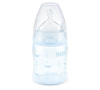 NUK 10215237 Baby First Choice Plus Baby Botella, kiefergerechter - Aspiradora, 150 ml, 0 - 6 meses, 1 pieza azul azul