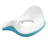 NUK 10256368 inodoro Trainer, baños de asiento para niños con protección contra salpicaduras, color azul petróleo