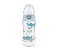 Nuk 6-18M Biberon First Choice+ Temperature Control Silicone Azul 360ml