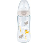 Nuk Biberón First Choice con tetina de silicona 6-18meses 300mL Assorted 6-18m