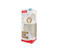 Nuk Biberón Nature Sense Cristal 0-6 S M Silicona 240 Ml