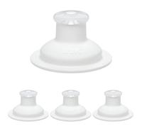 NUK - Boquilla antiderrame para taza infantil, apta para lavavajillas, color aleatorio (Paquete de 4)