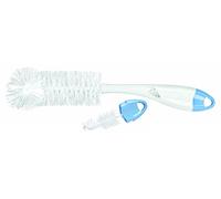 NUK Cepillo para botella y tetina 2 en 1 (los colores pueden variar) (ACC01)