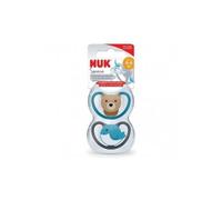 Nuk Chupete Ballena Oso 0-6M 2uds