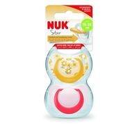 NUK NUK CHUPETE LATEX STAR 18-36 MESES