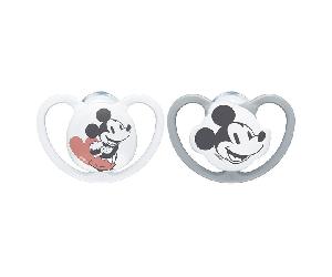 Nuk Chupete Espacio Silicona +0m Mickey Set de 2