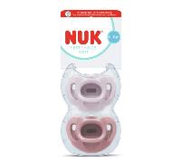 Nuk Chupete First Choice Soft Silicona Púrpura/Lila 0-6m 2 uds