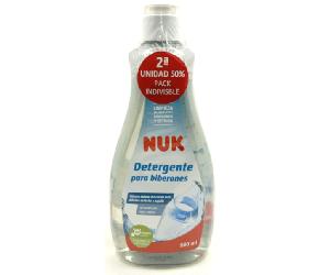 Nuk Detergente Limpiabiberones 2x500 ml 2ª al 50%