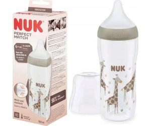 Nuk Family Love Biberón Fc + Pp Silicona 6-18 Meses 360 ml