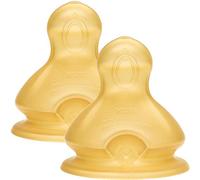 Nuk First Choice 10701234 tetina, de látex, 0-6 Meses, 2 piezas, Beige, L