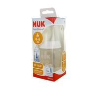 NUK First Choice+ Bibéron Temperature Control Tetina Silicona 0-6m 150ml