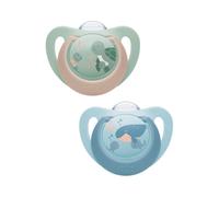 Nuk First Choice Chupete 18-36m Tortuga/Ballena 2 unidades