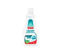 NUK Flessenreiniger | 500 ml | Ideaal voor het wassen van flessen, zuignappen en accessoires | zonder geur | pH-neutraal | fles van 100% gerecyclede materialen
