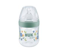 Nuk For Nature Biberón Tetina Silicona 0m+ Flujo S Verde 150ml