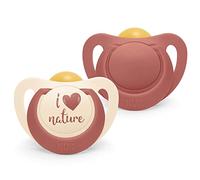 Nuk Chupete Anatomico 6-18M Terracotta 2uds