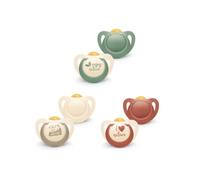 Nuk for Nature Chupete Látex 6-18M 2uds