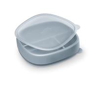 NUK for Nature - Placa de succión y tapa, tapa a prueba de fugas, apta para microondas, congelador y rejilla superior, apta para lavavajillas, sin BPA ni látex, paquete de 1