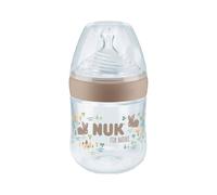 Nuk For Nature Silicona S Biberón Marrón con Tetina 150ml