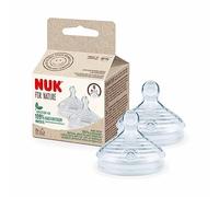 Nuk For Nature Tetina Silicona 0-6M Talla S 2uds