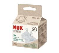 Nuk For Nature Teat Silicone M 2 uds