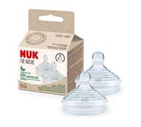 Nuk For Nature Tetina Silicona 0-6M Talla S 2uds