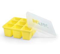 NUK 10255257 - Molde para congelar comida de bebé (9 porciones de 60 ml, se pueden descongelar por separado, sin BPA, 1 unidad)
