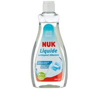Nuk - Líquido limpiador especial para biberones, 500 ml, producto ideal para la limpieza de biberones, tetinas y accesorios, sin perfume, pH neutro, botella 100% reciclada 10751413