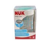 NUK Magic Cup 360 Vaso de Aprendizaje Antiderrame para Bebés +8 Meses con Capacidad de 230 ml - Transparente