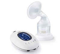 NUK Nature Sense - Bomba de leche eléctrica con pantalla LCD de día/noche, función de memoria y batería recargable