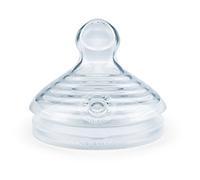 NUK Nature Sense Silicone Small Feed Hole Teats 2pk (6-18 Months)