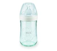 NUK Naturse Sense - Botella de cristal (240 ml), color rosa