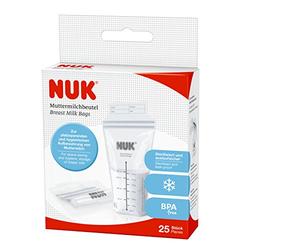 NUK NK10252088 - Pack de 25 bolsas para leche materna
