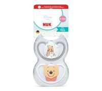 NUK Perfect Match Air Chupete | 6-18 m | Chupetes ortodónticos que facilitan la ventilación y evitan la irritación | 95% de aceptación por parte de los bebés** | Disney Winnie the Pooh | 2 unidades