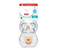 NUK Perfect Match Air - Chupetes para bebés de 0 a 6 meses, chupetes de ortodoncia que promueven el flujo de aire y evitan erupciones por baba, 95% de aceptación del bebé, Winnie the Pooh, 2 unidades