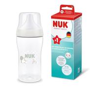 NUK Perfect Match Biberón | 3+ meses | 260 ml | Biberón anticólicos | PP | Indicador de control de temperatura | Oveja | 1 unidad