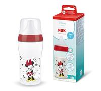 NUK Perfect Match Biberón | 3+ meses | 260 ml | Biberón anticólicos | PP | Indicador de control de temperatura | Disney La Ratona Minnie | 1 unidad