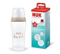 NUK Perfect Match Biberón | 6+ meses | 360 ml | Biberón anticólicos | PP | Indicador de control de temperatura | Mono | 1 unidad