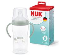 NUK Perfect Match Vaso de Aprendizaje Bebe | 6+ meses | 260 ml | Vaso antiderrames para niños pequeños | Asas antideslizantes | Oveja | 1 unidad