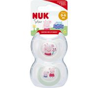 Nuk Star Chupete Silicona Peppa Pig 0-6M 2 uds