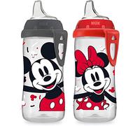 NUK Taza para beber activa, 10 onzas, Disney, 2 unidades (paquete de 1)