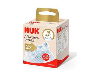 Nuk Tetine Nature Sense Silic Tm 2uds
