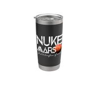 Nuke Mars Marte exploración espacial cohete nave espacial Vaso térmico de acero inoxidable de doble pared