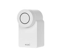 Nuki Smart Lock (2023), cerradura de puerta inteligente con mate para acceso sin llave sin modificación, cerradura electrónica para puerta convierte el smartphone en la llave, blanco