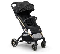 Nukido Silla De Paseo para Bebé con Bolsa De Transporte 0-36 Meses 0-15 kg Plegado Automático En 2 Segundos Ruedas De 360° con Amortiguación Grandes Ruedas Todoterreno Negro Oro Paseo