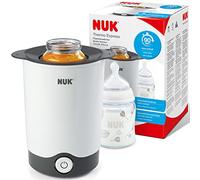 NUKThermoExpress calentador para biberones|Calienta líquidosyalimentos blandos cuidadosamente en90 segundos|Apagado automático|Cesta elevable parafacilitar la extracción|Enchufe de 2 clavijas(Europa)