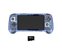 NULA Anbêrnic RG556 Consola de Juegos Portátil Retro, 8+128G+128G (SIN Juegos), Pantalla AMOLED de 5,48 Pulgadas, Consola de Juegos Portátil para Adultos Niños, Compatible con WiFiBluetooth